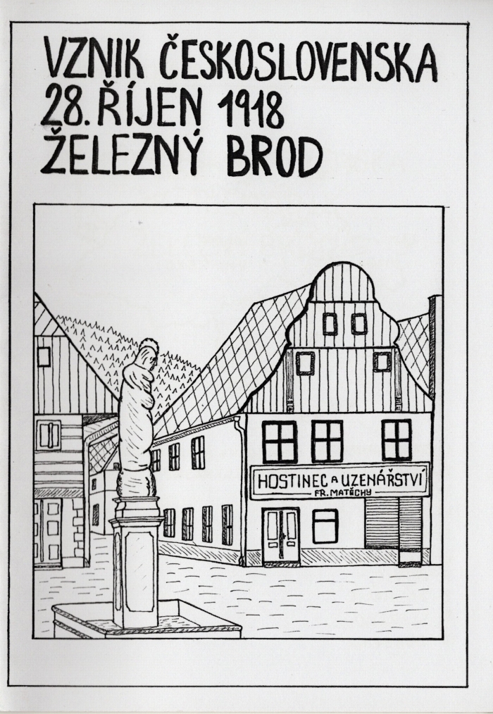 Obálka brožury Vznik Československa